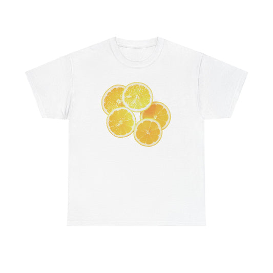 Vintage Lemon Orange Fruit Shirt